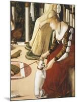 Two Venetian Ladies, 1490-1495-Vittore Carpaccio-Mounted Giclee Print