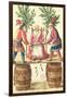 Two Venetian Magicians Sawing a Woman in Half-Jan van Grevenbroeck-Framed Giclee Print