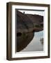 Two Venezuelan Fishermen Walk Along the Beach on the Orinoco River-null-Framed Photographic Print