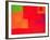 Two Vermillions, Green and Purple in Red: March 1965-Patrick Heron-Framed Giclee Print