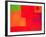 Two Vermillions, Green and Purple in Red: March 1965-Patrick Heron-Framed Giclee Print