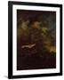 Two Vessels in a Storm-Francesco Guardi-Framed Giclee Print