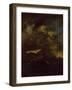 Two Vessels in a Storm-Francesco Guardi-Framed Giclee Print
