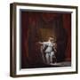 Two Vestal Virgins (Panel)-Nicolaes Verkolje-Framed Giclee Print