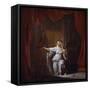 Two Vestal Virgins (Panel)-Nicolaes Verkolje-Framed Stretched Canvas