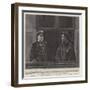 Two Veteran Statesmen, a Scene During the Chinese Viceroy's German Tour-null-Framed Giclee Print