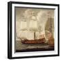 Two Views of East Indiaman of Time of King William Iii, Ca 1685-Isaac Sailmaker-Framed Giclee Print