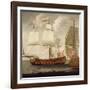 Two Views of East Indiaman of Time of King William Iii, Ca 1685-Isaac Sailmaker-Framed Giclee Print