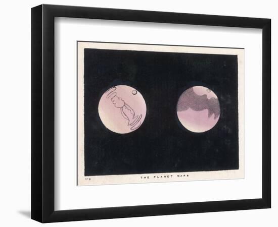 Two Views of Mars-Charles F. Bunt-Framed Art Print