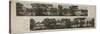 Two Views of Mortefontaine Park with Captions-null-Stretched Canvas