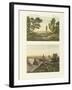 Two Views of Paris-null-Framed Giclee Print