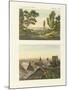 Two Views of Paris-null-Mounted Giclee Print