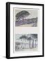 Two Views of Ste Maxime-null-Framed Giclee Print