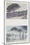 Two Views of Ste Maxime-null-Mounted Giclee Print