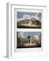 Two Views of the Bank of England, City of London, 1814-J Pass-Framed Giclee Print