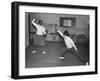 Two Waafs Fencing for Recreation During World War Ii-Robert Hunt-Framed Photographic Print