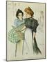 Two Washerwomen, 1898-Théophile Alexandre Steinlen-Mounted Giclee Print