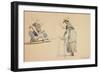 Two Washerwomen-Eugene Louis Boudin-Framed Giclee Print