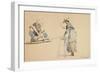 Two Washerwomen-Eugene Louis Boudin-Framed Giclee Print