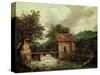 Two Watermills, 1650-1652-Jacob Ruysdael-Stretched Canvas