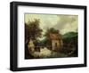 Two Watermills, 1650-1652-Jacob Ruysdael-Framed Giclee Print