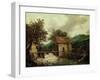 Two Watermills, 1650-1652-Jacob Ruysdael-Framed Giclee Print