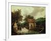 Two Watermills, 1650-1652-Jacob Ruysdael-Framed Giclee Print