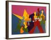 Two Wealthy Families at Strife, 2007-Jan Groneberg-Framed Giclee Print