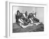 Two Well Decorated Roasted Pigs Heads in Australia, Ca. 1955.-Kirn Vintage Stock-Framed Photographic Print