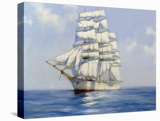 Two White Ships, the 'Bangalore', 2003-James Brereton-Stretched Canvas