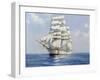 Two White Ships, the 'Bangalore', 2003-James Brereton-Framed Giclee Print