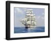 Two White Ships, the 'Bangalore', 2003-James Brereton-Framed Giclee Print