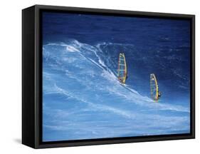 Two Windsurfers-null-Framed Stretched Canvas