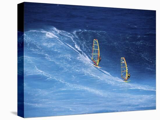 Two Windsurfers-null-Stretched Canvas