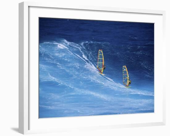 Two Windsurfers-null-Framed Photographic Print