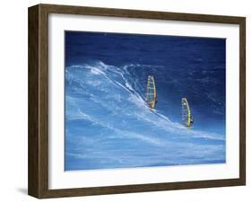 Two Windsurfers-null-Framed Photographic Print