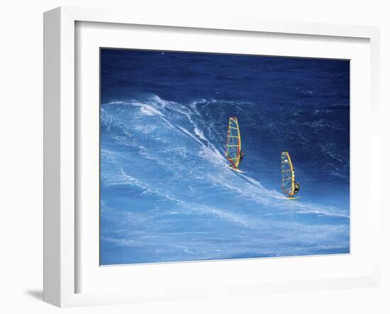 Two Windsurfers-null-Framed Photographic Print