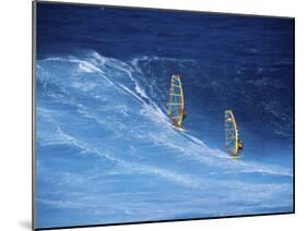 Two Windsurfers-null-Mounted Photographic Print