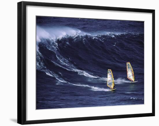 Two Windsurfers-null-Framed Photographic Print