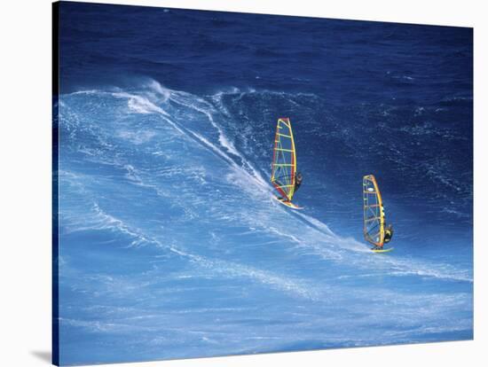 Two Windsurfers-null-Stretched Canvas