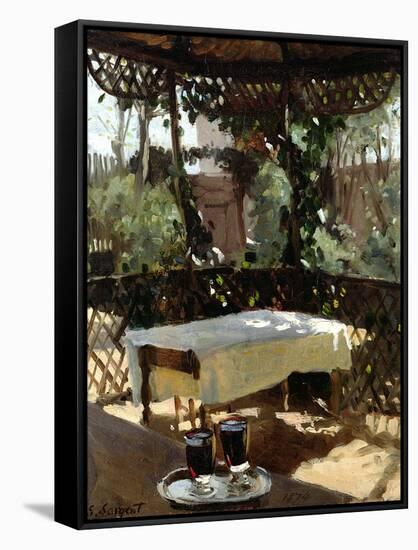 Two Wine Glasses, 1874-John Singer Sargent-Framed Stretched Canvas