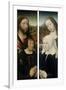Two Wings of a Triptych with the Donor, Thomas Isaacq-Master of the Magdalen Legend-Framed Art Print