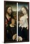 Two Wings of a Triptych with the Donor, Thomas Isaacq-Master of the Magdalen Legend-Framed Art Print