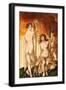 Two Witches, 1523 (Painting)-Hans Baldung Grien-Framed Giclee Print