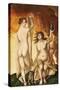 Two Witches-Hans Baldung-Stretched Canvas