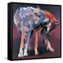 Two Wolves, 2001-Mark Adlington-Framed Stretched Canvas