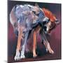 Two Wolves, 2001-Mark Adlington-Mounted Giclee Print