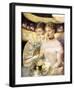 Two Woman at Theater-Mary Cassatt-Framed Giclee Print