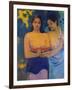 Two Woman from Tahiti, 1899-Paul Gauguin-Framed Giclee Print