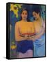 Two Woman from Tahiti, 1899-Paul Gauguin-Framed Stretched Canvas